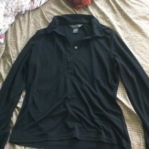Black blouse, super smooth material